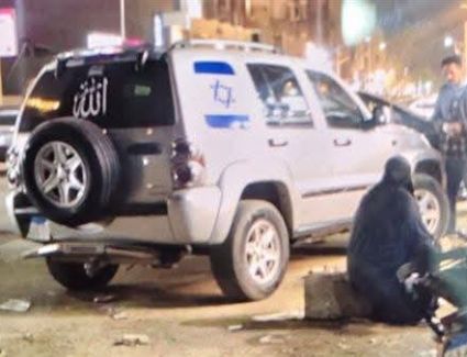 واقعة صادمة بكرداسة تثير الرأي العام.. القصة الكاملة لسيارة علم إسرائيل