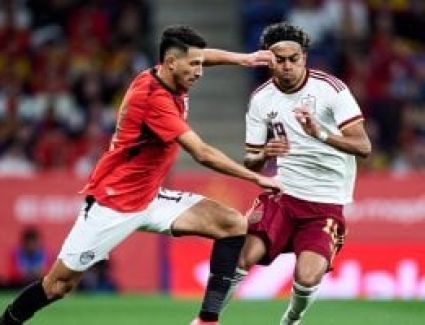 منتخب مصر يُبهر أوروبا ويُجبر إسبانيا على التعادل
