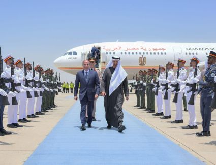 المتحدث الرئاسي ينشر صور زيارة الرئيس السيسي للإمارات