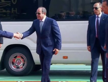 الرئيس السيسي يجري جولة تفقدية بمشروع الدلتا الجديدة التنموي المتكامل في الضبعة