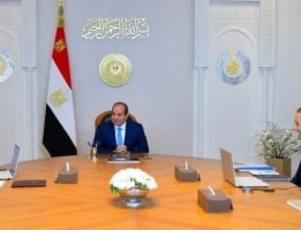 تفاصيل اجتماع الرئيس السيسى مع رئيسي هيئة القناة وشركة ترسانة جنوب البحر الأحمر